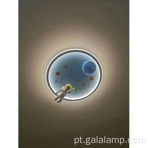 Astronauta sonhador Luz de teto LED